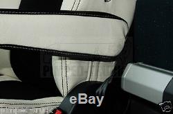 TRUCK SEAT COVERS VOLVO FH/FM 02-13 Beige ECO LEATHER SEAT COVERS
