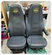 TRUCK SEAT COVERS VOLVO FH/FM 2002-2013 Dark Grey ECO LEATHER SEAT COVERS
