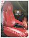 TRUCK SEAT COVERS VOLVO FH4 Burgundy&Burgundy ECO LEATHER SEAT COVERS