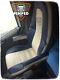 TRUCK SEAT COVERS VOLVO FH4 Navy Blue&Beige ECO LEATHER SEAT COVERS