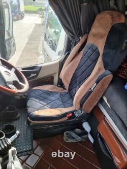 TRUCK SEAT COVERS for MERCEDES Actros MP4 / MP5 Full Alcantra