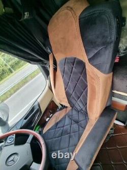 TRUCK SEAT COVERS for MERCEDES Actros MP4 / MP5 Full Alcantra