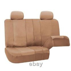 Tan Integrated Seatbelt Truck TODOTERRENO Seat Covers with Beige Floor Mats