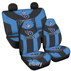 Tennessee Titans Universal Car Seat Cover Full Set Truck Cushion Protector Gifts