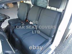 To Fit A Nissan Cabstar Van, Truck Spec, Seat Covers, 161 / Leatherette, Mtm