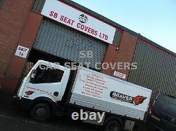 To Fit A Nissan Cabstar Van, Truck Spec, Seat Covers, 161 / Leatherette, Mtm