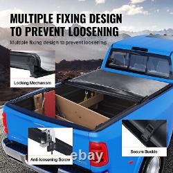 Truck Bed Cover, Roll Up Truck Bed Tonneau Cover, Compatible with 2002-2018 Dodg