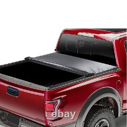 Truck Bed Cover, Roll Up Truck Bed Tonneau Cover, Compatible with 2014-2024 Chev