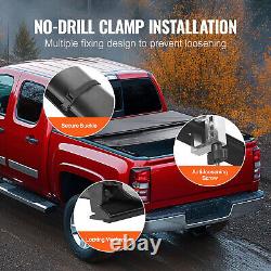 Truck Bed Cover, Roll Up Truck Bed Tonneau Cover, Compatible with 2014-2024 Chev