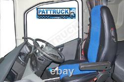 Truck Half Eco Leather Seat Covers Compatible With Volvo Fh4 2013-2021