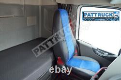 Truck Half Eco Leather Seat Covers Compatible With Volvo Fh5