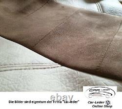 Truck Seat Cover Leatherette Fabric Beige Brown suitable for Mercedes Actros MP5