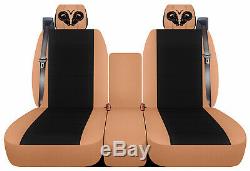 Truck Seat Covers 1999 Dodge Ram 40-20-40 Front Solid Rear Bench Seat Covers