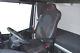 Truck Seat Covers Compatible Iveco S -way Eco Leather Black & Red Stitches
