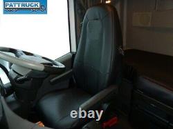 Truck Seat Covers Compatible With Volvo Fh4 2013-2019 Eco Leather Black