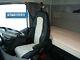 Truck Seat Covers Compatible With Volvo Fh4 2013-2019 Eco Leather Black / Beige