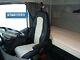 Truck Seat Covers Compatible With Volvo Fh4 2013-2021 Eco Leather Black / Beige