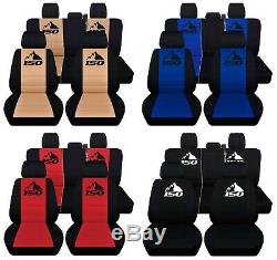 Truck Seat Covers Customize Design 2015-2018 Ford F150 Front Rear Set ABF