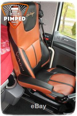Truck Seat Covers Daf 105/106/cf Euro6 Eco Leather New Design! Full Eco Leather