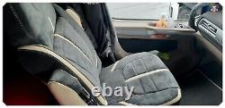 Truck Seat Covers Daf Xf / Xg / Xg+ / Cf Full Alcantra Grey / Beige