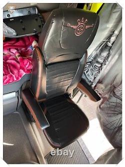 Truck Seat Covers Daf Xf / Xg / Xg+ Eco Leather New Design! Full Eco Leather