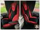 Truck Seat Covers Daf Xf / Xg / Xg+ /cf Full Alcantar Red/black