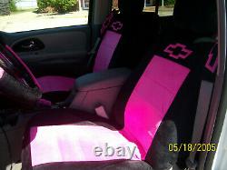 Truck Seat Covers Fits 2004 2008 Chevy Trailblazer, with integrated seat belt