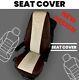 Truck Seat Covers Volvo Fh4 / Fh5 Brown/cream Eco Leather + Fabric In Middle