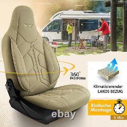 Truck Truck seat cover protective cover seat cover all models in Beige Pilot 2.3