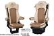 Truck Truck seat covers protective covers faux leather Beige fits Mercedes Actros Mp5