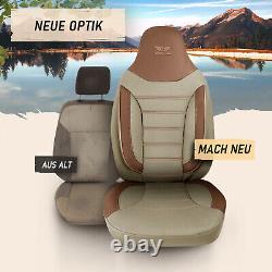 Truck truck seat cover protective cover seat pad all models in beige brown pilot 4.9