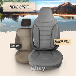 Truck truck seat cover protective cover seat pad all models in grey pilot 4.4