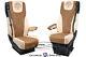Truck truck seat covers prestige faux leather beige fits DAF XF 106