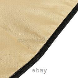 Universal Car Front/Back Seat Cover Breathable Flax Pad Mat Cushion Truck