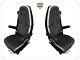 VOLVO SEAT COVERS VOLVO FH4 Black&Black + beige ECO LEATHER SEAT COVERS v-style