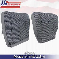 WithT & Regular Cab 1998-2002 For Dodge Ram 1500 SLT Front Cloth Seat Covers Gray